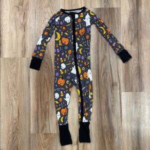 Little Sleepies Halloween Pajamas - Black, Orange, Purple